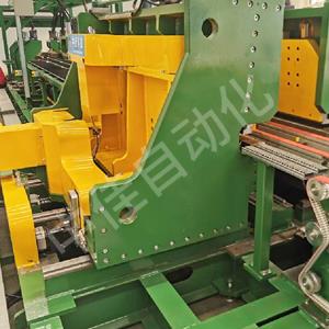 Full automatic sheet metal forming line for left and right plates (back plates) of freezer shell 